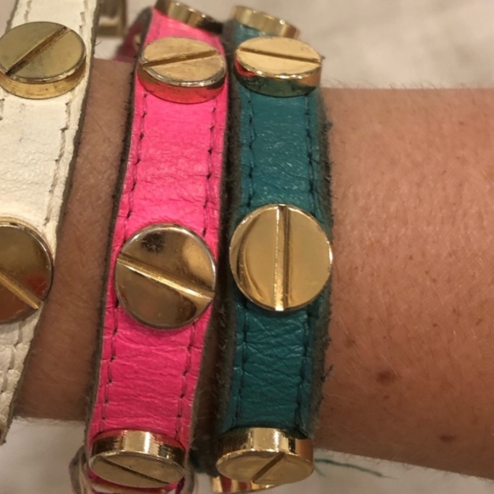 Pink cc skye bracelet